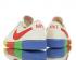 Buty Do Biegania Nike SB Blazer Low Le Białe Czerwone Niebieskie 642956-106