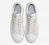 Nike SB Blazer Kulit Rendah Platinum Tint White Sail CW7585-100