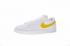 Nike SB Blazer Low Pop PS Бело-желтые повседневные туфли AQ5605-101