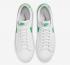Nike SB Blazer Low White Green Spark Running Shoes CI6377-105