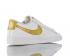 Nike Zoom Blazer Low SB Premium Chaussures de course en or blanc 845054-103