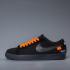 OFF WHITE X Nike Blazer Low GT SB Shoes Black All Orange