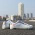 OFF WHITE X Nike Blazer Low SB Chaussures Blanc Gris