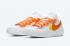 Sacai x Nike SB Blazer Laag Wit Magma Oranje DD1877-100