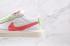 Sacai x Nike SB Blazer Low Branco Rosa Verde Sapatos BV0076-106