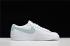 Wanita Nike Blazer Low PRM White White Jade 454471 113