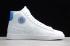 2019 Nike Blazer Mid QS High White Laser Blue CJ6101 107