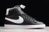2019 Nike Blazer Mid Retro Siyah Siyah Beyaz 845054 001, ayakkabı, spor ayakkabı