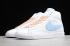 2019 Nike Blazer Mid Vintage Sued Beyaz Psişik Mavi Sunset Haze Bayan Beden 917862 604, ayakkabı, spor ayakkabı