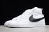 2019 Nike Blazer Mid Vintage mokkanahka valkoinen musta 917862 111