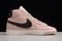 2019 дамски блейзър Nike Mid Vintage Suede Particle Pink Black Gum 917862 601