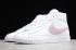 2019 Nike Blazer Mid Vintage Sued White Particle Rose 917862 105 para mujer