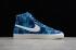 Nike SB Blazer Mid By You Mengnan Blue Fury White DA7575-992 2020