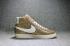 Женская мужская обувь высокого класса Nike Blazer Mid Sde Gold Stripe 822430-972