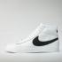 Nike Blazer Mid Lifestyle Schoenen Wit Zwart