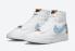 Nike SB Blazer Mid 77 Indigo Wit Blauw Gum Schoenen DC9265-100