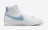 scarpe Nike SB Blazer Mid 77 Indigo Bianco Blu Gum DC9265-100