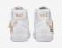 Nike SB Blazer Mid 77 LX Lucky Charms Blanco-Oro Metálico DM0850-100
