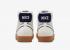 Nike SB Blazer Mid 77 Premium Sail Midnight Navy Gum Medium Brown DQ7672-100