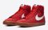 Nike SB Blazer Mid 77 University Red Gum Medium Brun Svart Vit CI1172-600