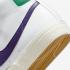 Nike SB Blazer Mid 77 Vintage Joker Blanc Court Violet Vert Bruit DO1157-100
