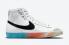 Nike SB Blazer Mid 77 White Black Blue Mulit-Color Shoes DJ4278-101