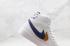 sepatu Nike SB Blazer Mid 77 White Metallic Gold Blue Void DD1847-102