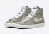 Nike SB Blazer Mid 77 With Muted Olive White Grey DH4106-300