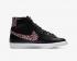 Sepatu Nike SB Blazer Mid GS Black Pink Rise Cheetah White DA4674-001