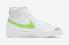 Sepatu Nike SB Blazer Mid Green Swoosh Putih Abu-abu Hitam DJ3050-100
