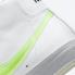 Nike SB Blazer Mid Green Swoosh รองเท้าสีขาวสีเทาสีดำ DJ3050-100