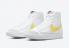 Buty Nike SB Blazer Mid Yellow Swoosh Białe Szare Czarne DJ3050-101