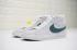 Nike SB Zoom Blazer Mid Canvas Blanco Cedro Verde Oscuro Gris AH6416-117