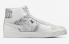 Nike SB Zoom Blazer Orta Kenar Çiçekli Paisley Beyaz Gri DM0859-100 .