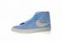 Nike SB Zoom Blazer Mid Lance Mountain University Blue Light Bone Habanero Rød 864349-406