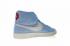 Nike SB Zoom Blazer Mid Lance Mountain University Blue Light Bone Habanero Rød 864349-406