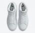 scarpe da corsa Nike SB Zoom Blazer Mid Triple bianche 864349-105