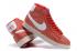 Nike Dames Blazer Mid PRM Rood Wit Hardloopschoenen Dames 403729-602