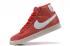 Nike Blazer Mid PRM Rojo Blanco Zapatos para correr para mujer 403729-602