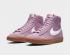 Nike Damen SB Blazer Mid 77 Beyond Pink Gum Mittelbraun Total Orange Weiß DB5461-600