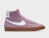Nike Womens SB Blazer Mid 77 Beyond Pink Gum Medium Brown Total Orange White DB5461-600