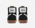 Nike Femme SB Blazer Mid 77 Noir Blanc Gomme Marron Moyen DB5461-001