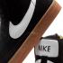 Nike Womens SB Blazer Mid 77 Black White Gum Medium Brown DB5461-001