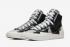 Sacai x Nike SB Blazer Mid Siyah Beyaz Kurt Gri BV0072-002,ayakkabı,spor ayakkabı