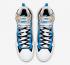 Sacai x Nike SB Blazer Mid Branco Preto Legend Blue BV0072-001