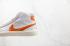 Sacai x Nike SB Blazer középső fehér narancsszürke cipőt BV0076-137