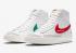 Nike SB Blazer Mid 77 voor dames, kleurcode wit rood groen DA2142-146