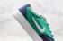 Nike SB Charge Solarsoft Midnight Navy Verde Blanco Azul Zapatos CD6279-401