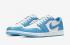 Nike SB x Air Jordan 1 Düşük UNC Koyu Pudra Mavi Beyaz CJ7891-401,ayakkabı,spor ayakkabı