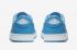 나이키 SB x 에어 조던 1 로우 UNC 다크 파우더 블루 화이트 CJ7891-401,신발,운동화를
